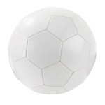 Fußball aus PVC als Werbeartikel mit Logo bedrucken lassen farbe weiß