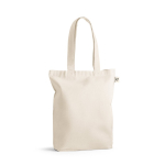 Baumwolltasche aus recyceltem Material bedrucken, 220 g/m2 farbe natürliche farbe