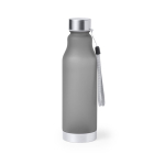 Durchscheinende Flasche mit glatter Oberfläche, 600ml farbe schwarz erste Ansicht