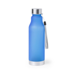 Durchscheinende Flasche mit glatter Oberfläche, 600ml farbe blau erste Ansicht