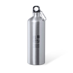 Personalisierte auslaufsichere Aluminiumdosen 1L Ansicht mit Druckbereich