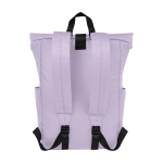 Wasserdichter Roll-Top-Rucksack für Laptop mit Logo, 15,6” zweite Rückansicht