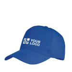 Baseballkappe aus RPET Polyester, Größe 7 1/4, 210 g/m² farbe köngisblau