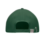 Baseballkappe aus dickem Baumwolltwill, Größe 7 1/4, 260 g/m² farbe dunkelgrün