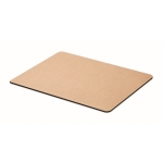 Mauspad aus recyceltem Papier mit rutschfester Unterseite farbe beige