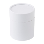 Kerze im farbigen Glas mit Bambusdeckel, verschiedene Düfte farbe schwarz zweite Ansicht