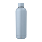 Thermoflasche aus recyceltem Stahl mit mattem Finish, 500 ml farbe pastellblau erste Ansicht