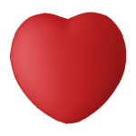Stressball in Herzform in Weiß oder Rot als Mitarbeitergeschenk farbe rot erste Ansicht