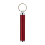 Taschenlampe mit leuchtendem Logo als Werbeartikel bedrucken farbe rot zweite Ansicht