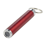 Taschenlampe mit leuchtendem Logo als Werbeartikel bedrucken farbe rot dritte Ansicht