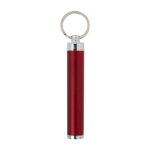 Taschenlampe mit leuchtendem Logo als Werbeartikel bedrucken farbe rot fünfte Ansicht