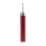Taschenlampe mit leuchtendem Logo als Werbeartikel bedrucken farbe rot siebte Ansicht