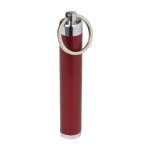 Taschenlampe mit leuchtendem Logo als Werbeartikel bedrucken farbe rot achte Ansicht