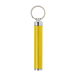 Taschenlampe mit leuchtendem Logo als Werbeartikel bedrucken farbe gelb erste Ansicht