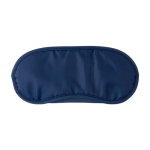 Reisemaske zum Schlafen auf Reisen mit Logo bedrucken lassen farbe blau erste Ansicht
