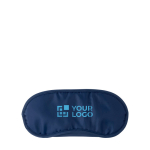 Reisemaske zum Schlafen auf Reisen mit Logo bedrucken lassen Ansicht mit Druckbereich
