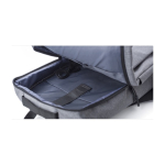 Business-Rucksack Polyester mit USB für Laptops bis 15”” farbe grau fünfte Ansicht