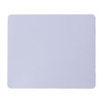 Gummi-Mauspad für vollfarbigen Druck farbe weiß zweite Ansicht