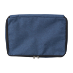 Kühltasche mit 2 Fächern für Büro als Mitarbeitergeschenk bedrucken farbe blau fünfte Ansicht