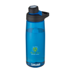 Recycelte Tritan-Flasche von CamelBak® mit Magnetverschluss, 750 ml farbe köngisblau Ansicht mit Tampondruck