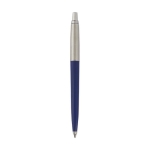 Stift aus recyceltem Material mit blauer Parker Jotter Tinte farbe marineblau zweite Rückansicht
