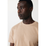 T-Shirt aus recycelter organischer Baumwolle, 180 g/m², Iqoniq Manuel farbe hellbraun