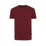 T-Shirt aus Mix aus organischer Baumwolle, 180 g/m2, Iqoniq Bryce farbe bordeaux