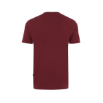 T-Shirt aus Mix aus organischer Baumwolle, 180 g/m2, Iqoniq Bryce farbe bordeaux zweite Ansicht