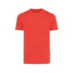 T-Shirt aus Mix aus organischer Baumwolle, 180 g/m2, Iqoniq Bryce farbe rot