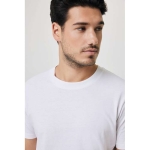 T-Shirt aus Mix aus organischer Baumwolle, 180 g/m2, Iqoniq Bryce farbe weiß