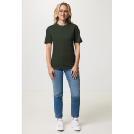 T-Shirt aus Mix aus organischer Baumwolle, 180 g/m2, Iqoniq Bryce farbe khaki Ansicht mit Modell