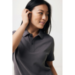 Poloshirt aus Öko-Baumwoll-Piqué, 220 g/m2, Iqoniq Yosemite farbe mattsilber fünfte Ansicht mit Modell