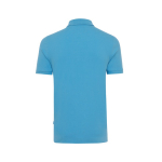 Poloshirt aus Bio-Baumwoll-Piqué, 220 g/m², Iqoniq Yosemite farbe cyan-blau zweite Ansicht