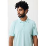 Poloshirt aus Bio-Baumwoll-Piqué, 220 g/m², Iqoniq Yosemite farbe mintgrün