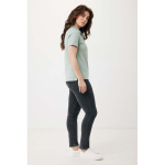 Poloshirt aus Öko-Baumwoll-Piqué, 220 g/m2, Iqoniq Yosemite farbe olivgrün fünfte Ansicht mit Modell