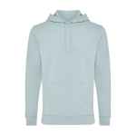 Hoodie aus organischer Baumwolle, slim fit, 340 g/m2, Iqoniq farbe pastelgrün