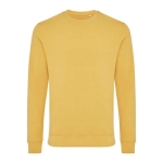 Sweatshirt mit Rundausschnitt aus Öko-Baumwolle, 340 g/m2, Iqoniq Zion farbe gelb