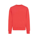 Sweatshirt Oversize aus Öko-Baumwolle, 340 g/m2, Iqoniq Kruger farbe rot