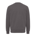 Sweatshirt Oversize aus Öko-Baumwolle, 340 g/m2, Iqoniq Kruger farbe mattsilber zweite Ansicht