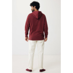 Sweatshirt aus Öko-Baumwolle, 340 g/m2, Iqoniq Abisco farbe bordeaux dritte Ansicht mit Modell