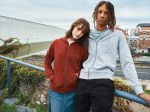 Sweatshirt aus Öko-Baumwolle, 340 g/m2, Iqoniq Abisco farbe bordeaux Lifestyle-Bild