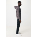 Sweatshirt aus Öko-Baumwolle, 340 g/m2, Iqoniq Abisco farbe mattsilber dritte Ansicht mit Modell