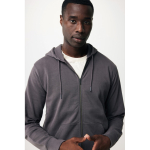 Sweatshirt aus Öko-Baumwolle, 340 g/m2, Iqoniq Abisco farbe mattsilber fünfte Ansicht mit Modell