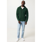 Sweatshirt aus Öko-Baumwolle, 340 g/m2, Iqoniq Abisco farbe waldgrün zweite Ansicht mit Modell