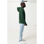 Sweatshirt aus Öko-Baumwolle, 340 g/m2, Iqoniq Abisco farbe waldgrün dritte Ansicht mit Modell