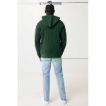 Sweatshirt aus Öko-Baumwolle, 340 g/m2, Iqoniq Abisco farbe waldgrün vierte Ansicht mit Modell