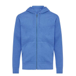 Sweatshirt aus Öko-Baumwolle, 340 g/m2, Iqoniq Abisco farbe blau mamoriert