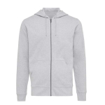 Sweatshirt aus Öko-Baumwolle, 340 g/m2, Iqoniq Abisco farbe hellgrau