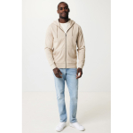Sweatshirt aus Öko-Baumwolle, 340 g/m2, Iqoniq Abisco farbe hellbraun zweite Ansicht mit Modell