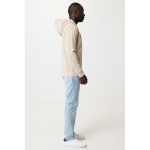 Sweatshirt aus Öko-Baumwolle, 340 g/m2, Iqoniq Abisco farbe hellbraun dritte Ansicht mit Modell